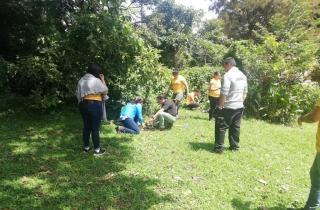 Jornada de limpieza en Centro Recreativo Bosque de la Hoja