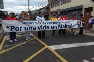 Caminata Personas Adultas Mayores