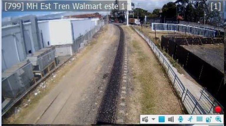 A partir del pasado 20 de marzo la Estación Ferroviaria en San Francisco de Heredia tiene en sus manos una herramienta más para mejorar la seguridad de la persona usuaria, se trata de un sistema de cinco cámaras de vigilancia bajo el monitoreo de la Policía Municipal.