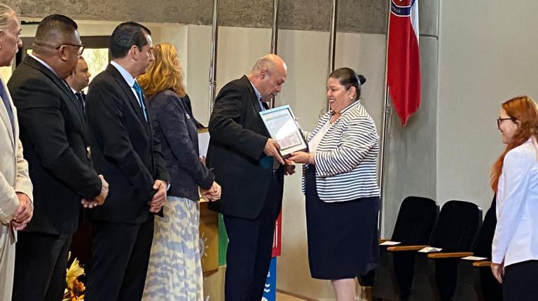 Municipalidad recibe galardón “Cantón Promotor de los Objetivos de Desarrollo Sostenible"