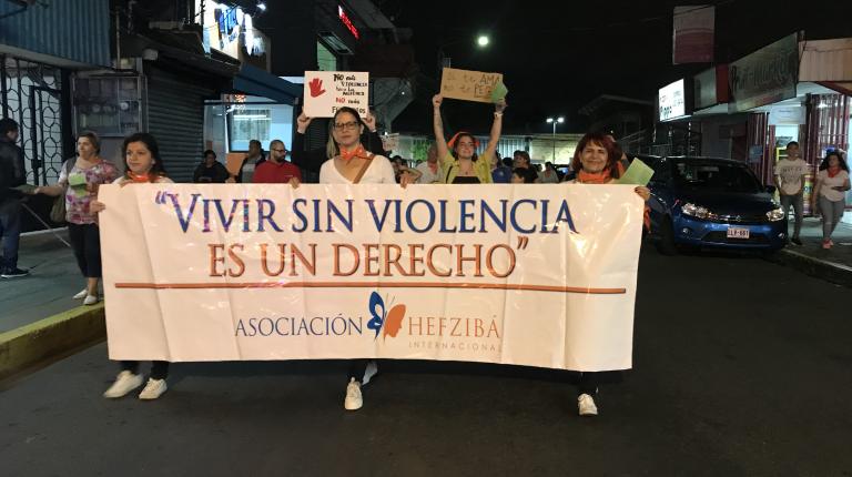 Heredia conmemora Día Internacional de la No Violencia