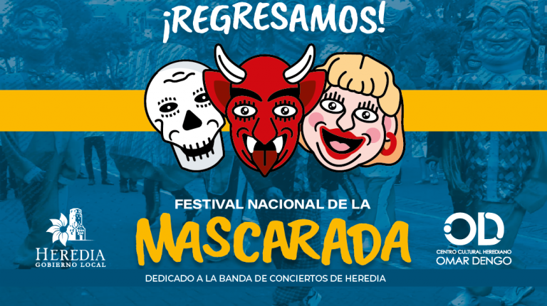 VI edición del Festival Nacional de la Mascarada regresa a Heredia