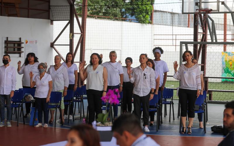 Graduación personas gestoras de paz 