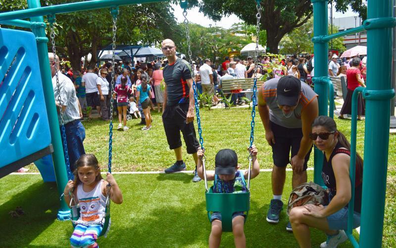 Inauguración Parque de los Ángeles