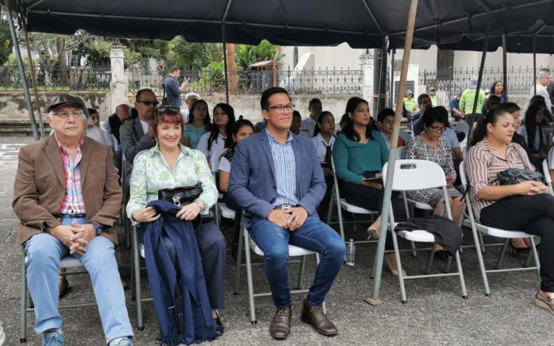 Develación de los Escudos Azules de Protección al Patrimonio Cultural