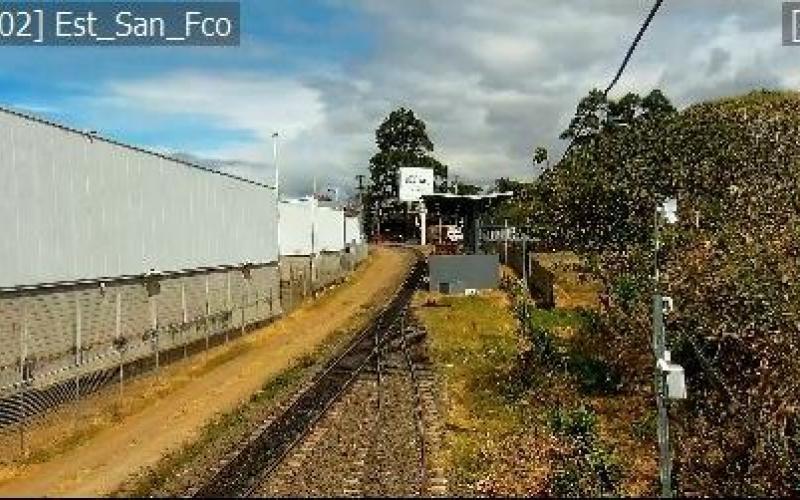 A partir del pasado 20 de marzo la Estación Ferroviaria en San Francisco de Heredia tiene en sus manos una herramienta más para mejorar la seguridad de la persona usuaria, se trata de un sistema de cinco cámaras de vigilancia bajo el monitoreo de la Policía Municipal.