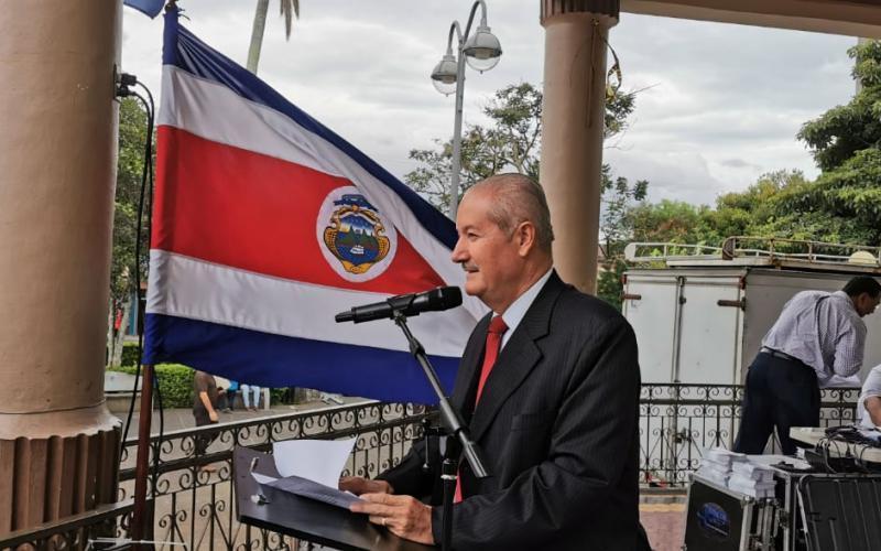 Develación de los Escudos Azules de Protección al Patrimonio Cultural