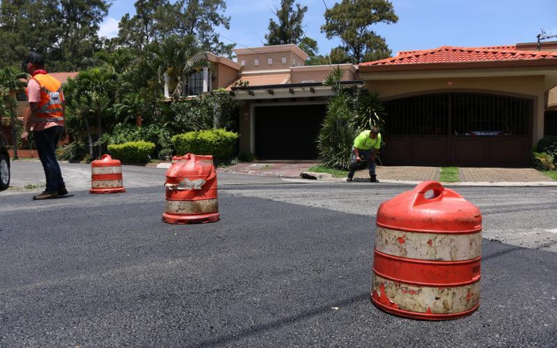 Mantenimiento de infraestructura vial. 