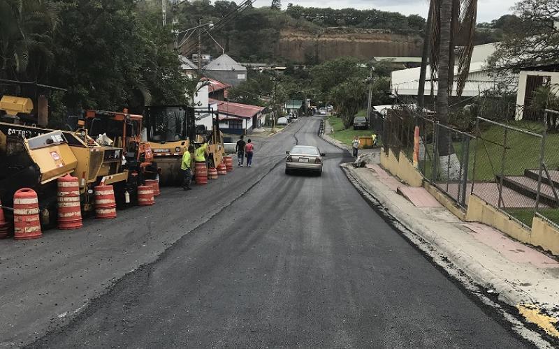 Mantenimiento de infraestructura vial. 