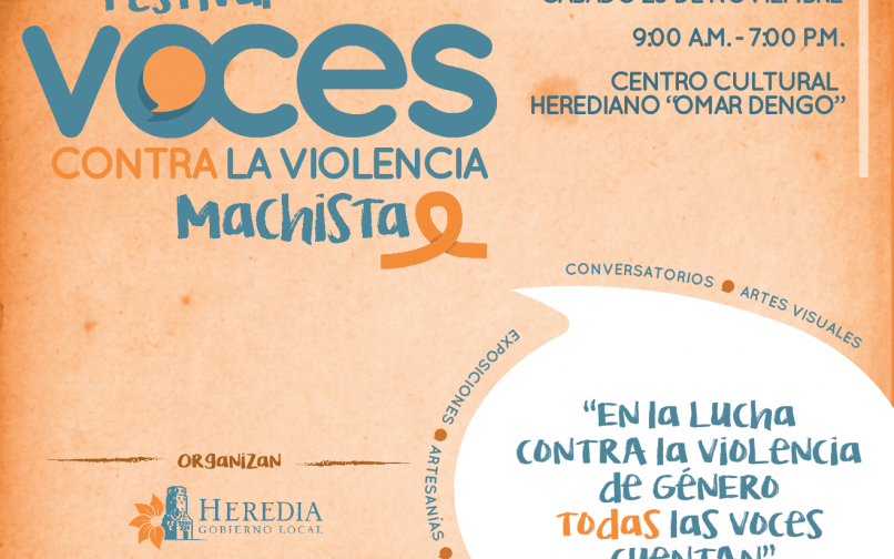 En Heredia, sumamos nuestra voz para pedir un alto a la violencia machista