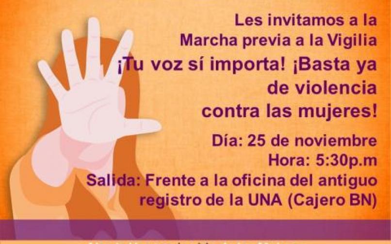 Dia Internacional de la eliminación de la violencia contra la Mujer 