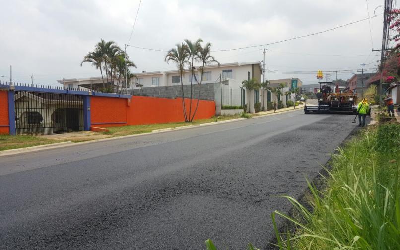 Municipalidad invierte ¢ 600 millones en mantenimiento de su infraestructura vial