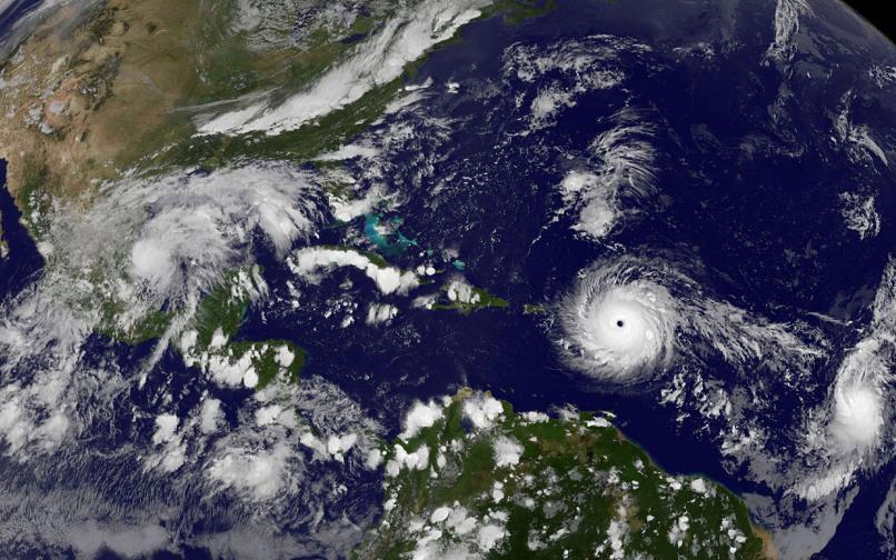 Para los próximos días se pronostican lluvias y aguaceros en el Valle Central, así mismo se prevé influencia indirecta de los efectos del Huracán Irma para el fin de semana.