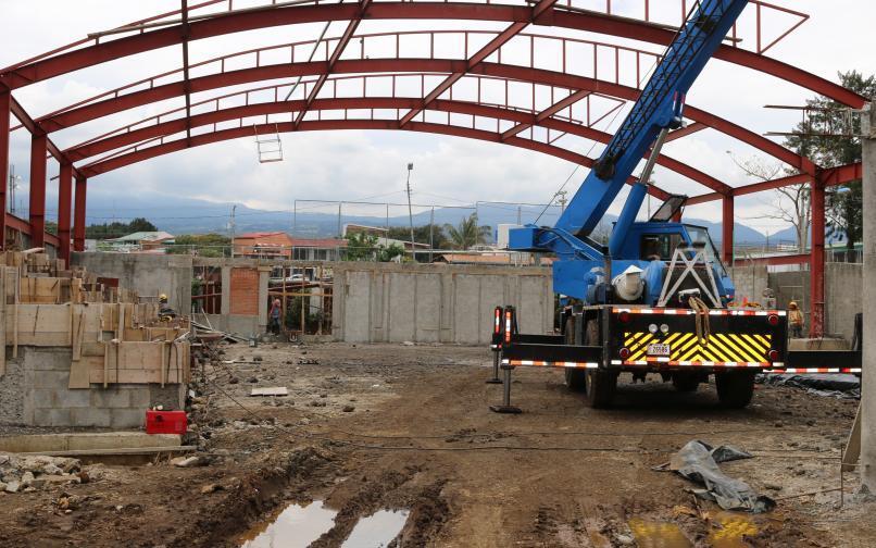 Construcción Gimnasio de Mercedes Norte 