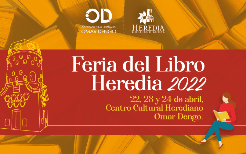 Feria del Libro Heredia 2022: del 22 al 24 de abril