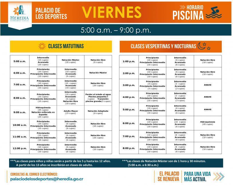 HORARIO VIERNES